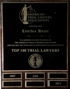 American Trial Lawyers Association - Top 100 Trial Lawyers