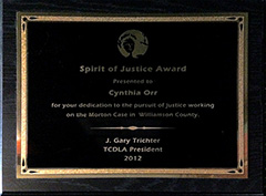 NACDL - Spirit of Justice Award